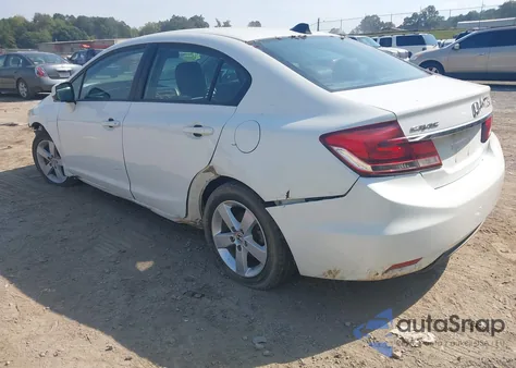 2013 Honda Civic Ex-L from USA, damaged, VIN 19XFB2F93DE036770